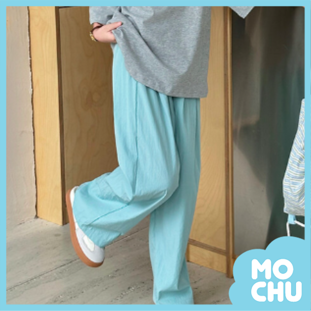 韓風素色休閒長褲(二色)