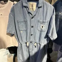 [S] LIFEWORK DENIM JUMPSUIT,LIGHT INDIGO,, LW242DO885147 (SLW463)