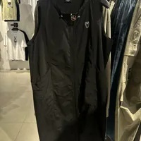 [S] LIFEWORK WOMENS COMFY WIND SLEEVELESS DRESS,BLACK, LW242OP896140 (SLW464)