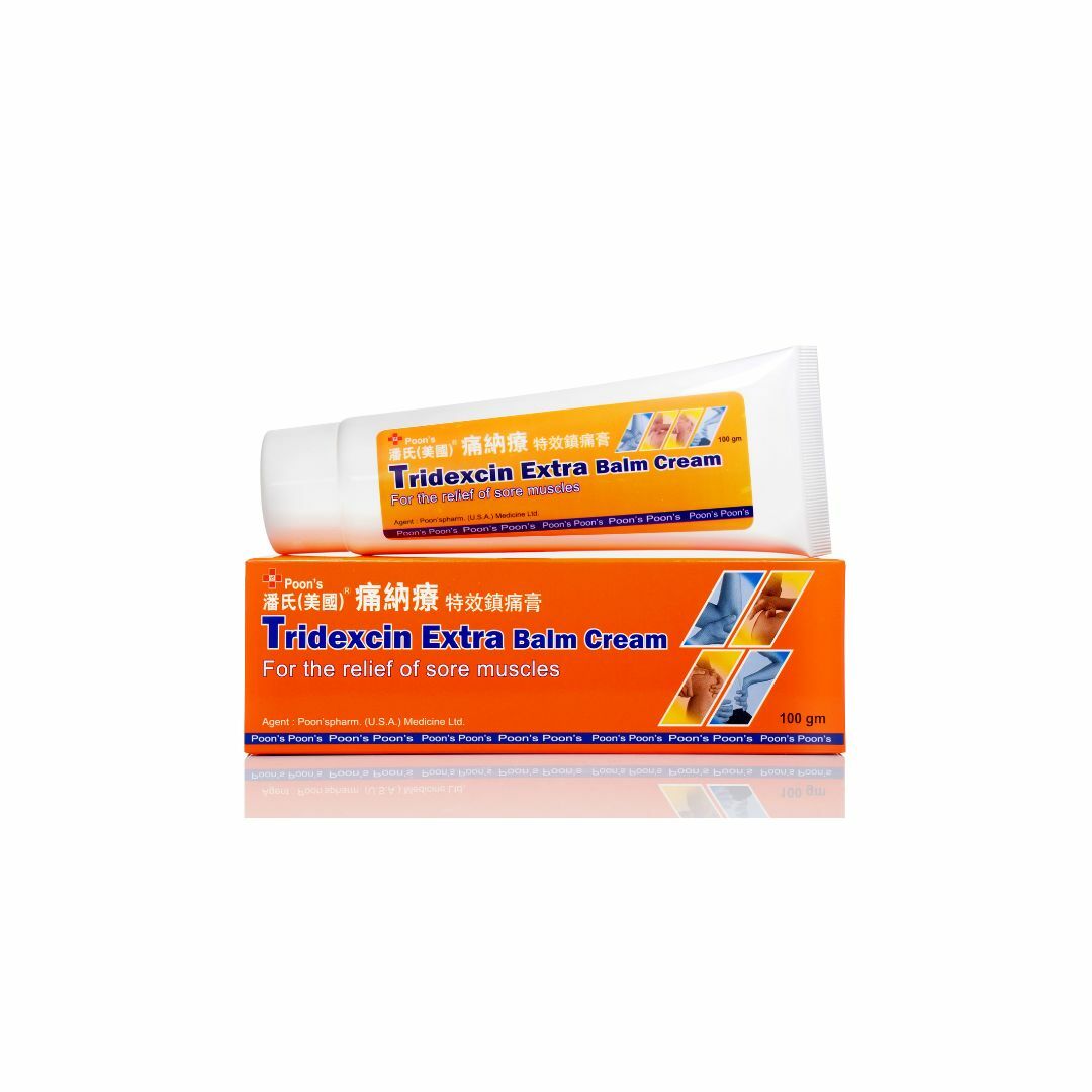 潘氏( 美國 )「痛納療」 鎮痛膏100g / Tridexcin Extra Balm Cream 100g