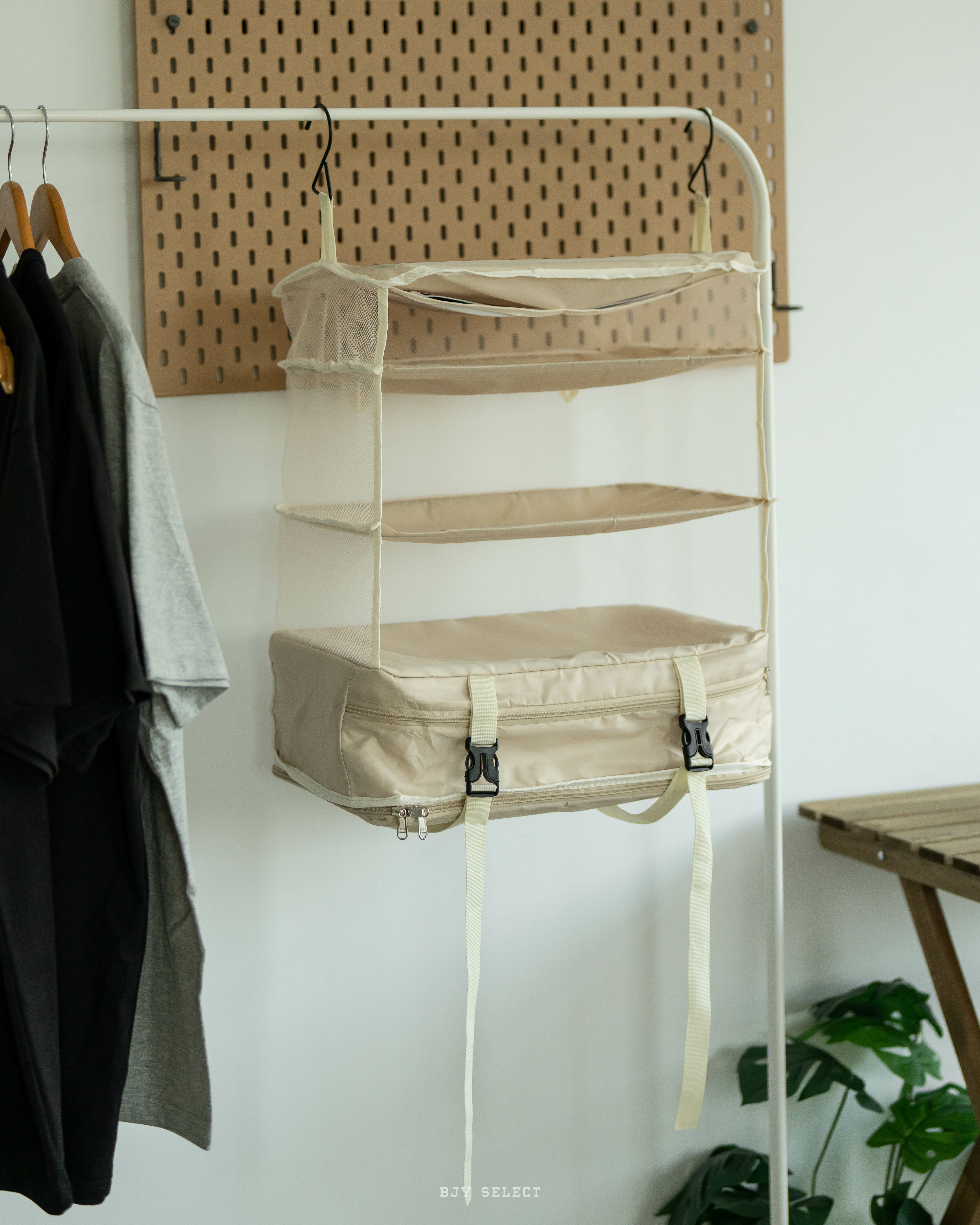 #現貨 摺疊 掛勾 行李收納袋 旅行必備 三色