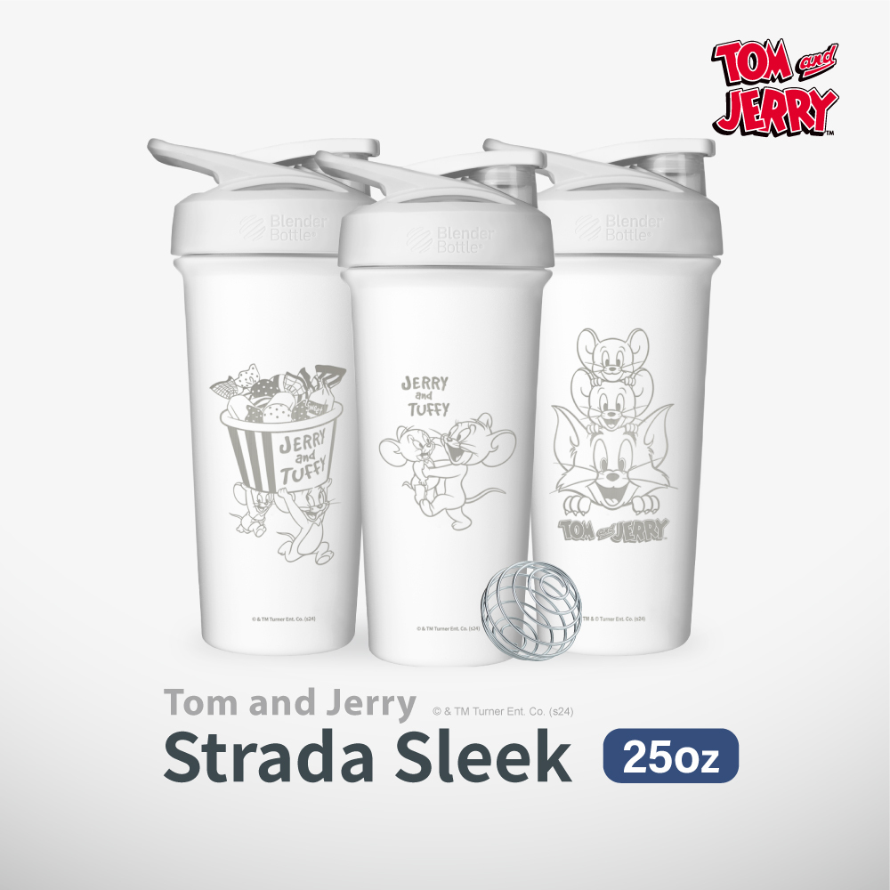 湯姆貓與傑利鼠 不鏽鋼保溫保冰杯 | Strada Sleek