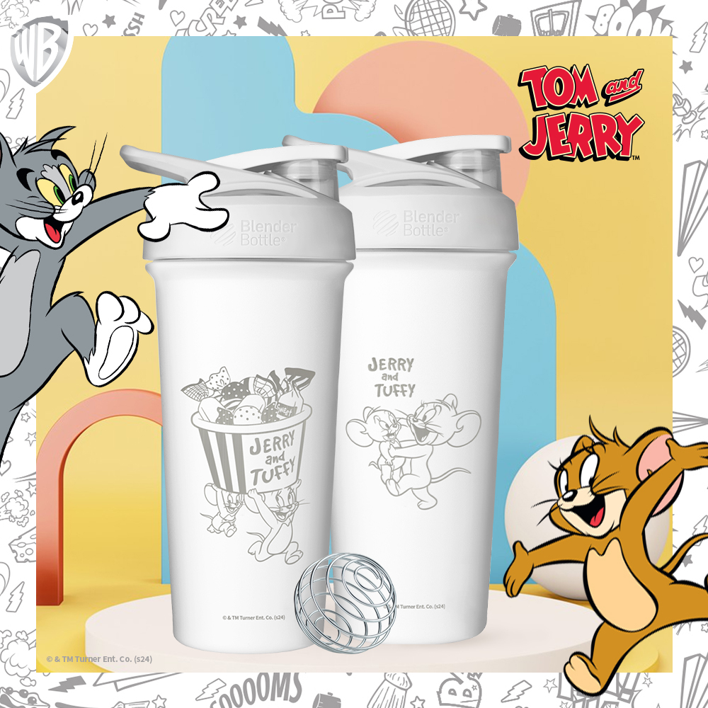 湯姆貓與傑利鼠 不鏽鋼保溫保冰杯 | Strada Sleek