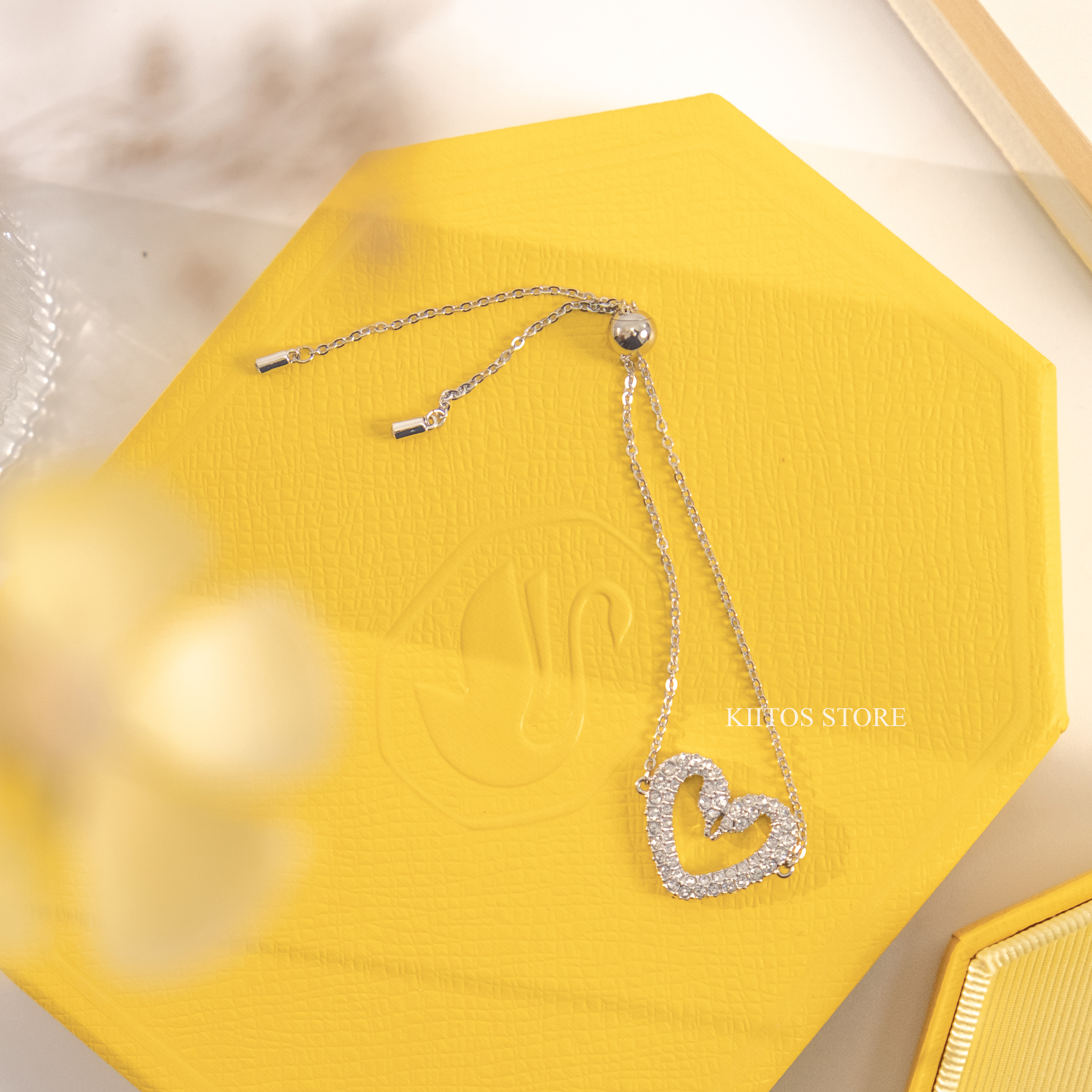 【現貨】Swarovski Una 系列 水晶手鏈 施華洛世奇 Una 天鵝 愛心型 手鍊