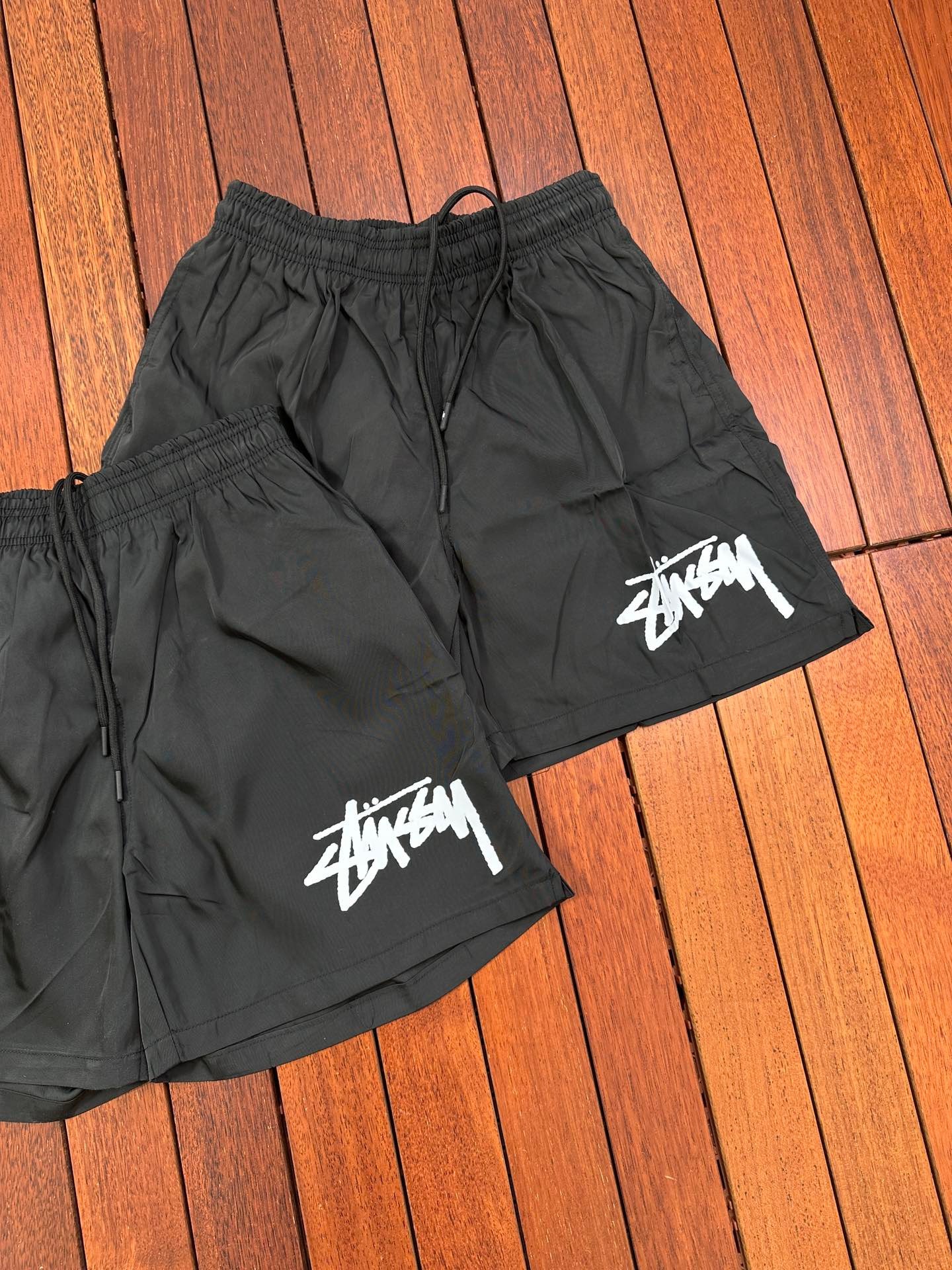 stussy x nike shorts