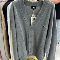 [S] MARK GONZALES WHAT IT ISN'T ANGEL WAFFEN CARDIGAN,GRAY, MG2300KT01-GR [FINAL SALE] (SMG13)