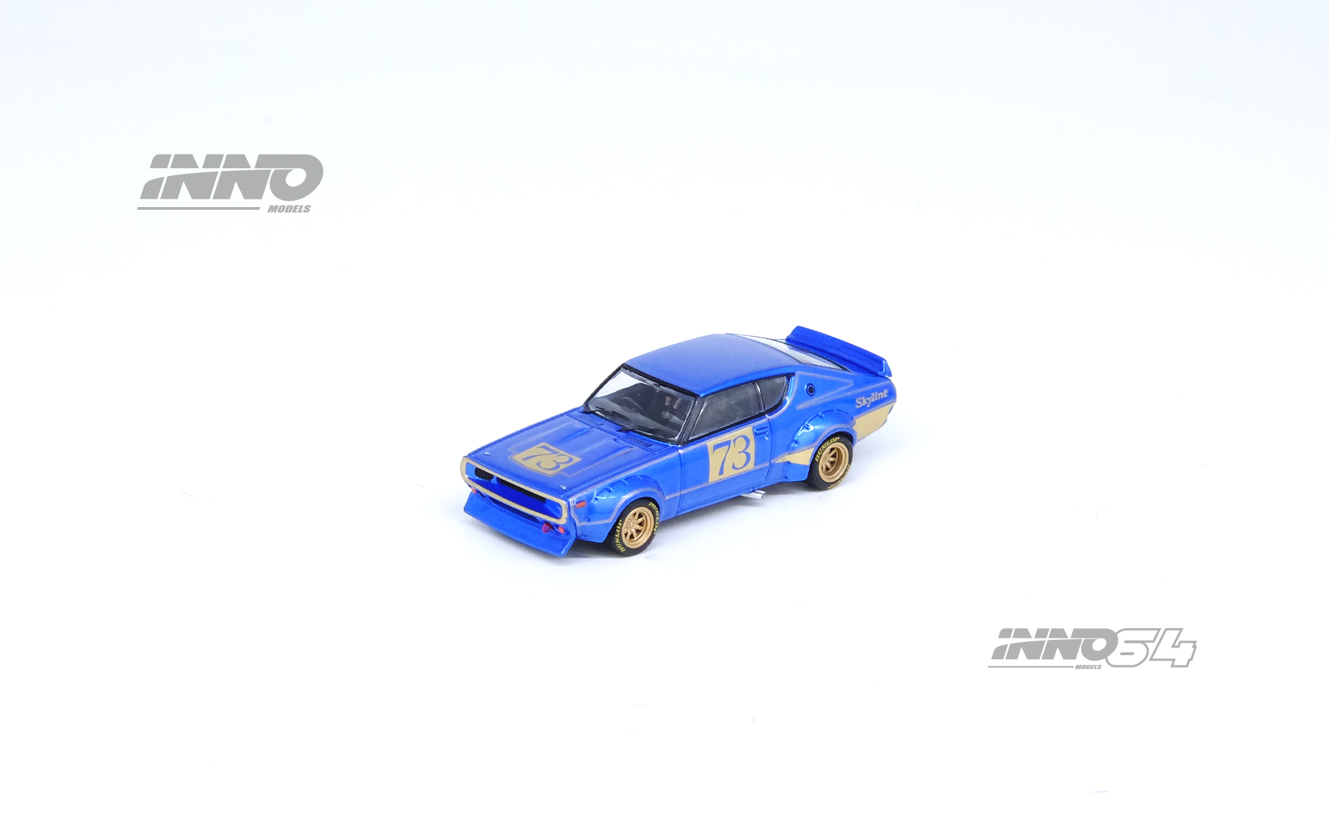 INNO 1/64 Die-cast 日產 NISSAN SKYLINE 2000 GT-R (KPGC110) Racing Concept Blue