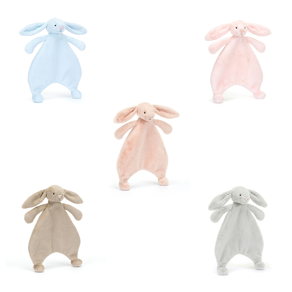 Jellycat Bashful Bunny Comforter 兔兔安撫甜睡巾(五色可選)