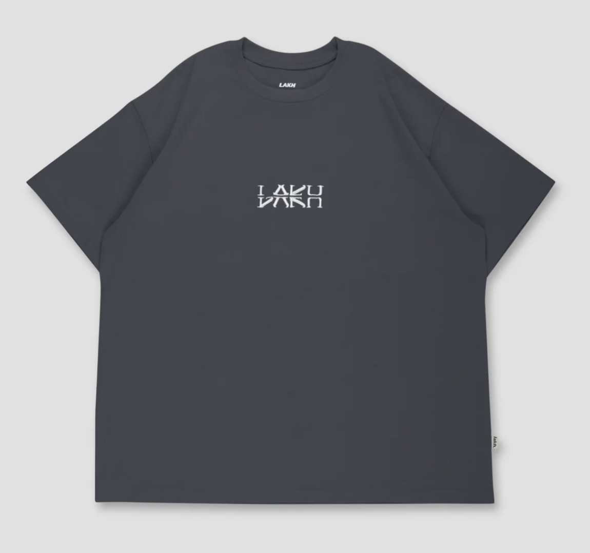 [現貨] LAKH SS24 Language Tee | (GREY / BLACK)