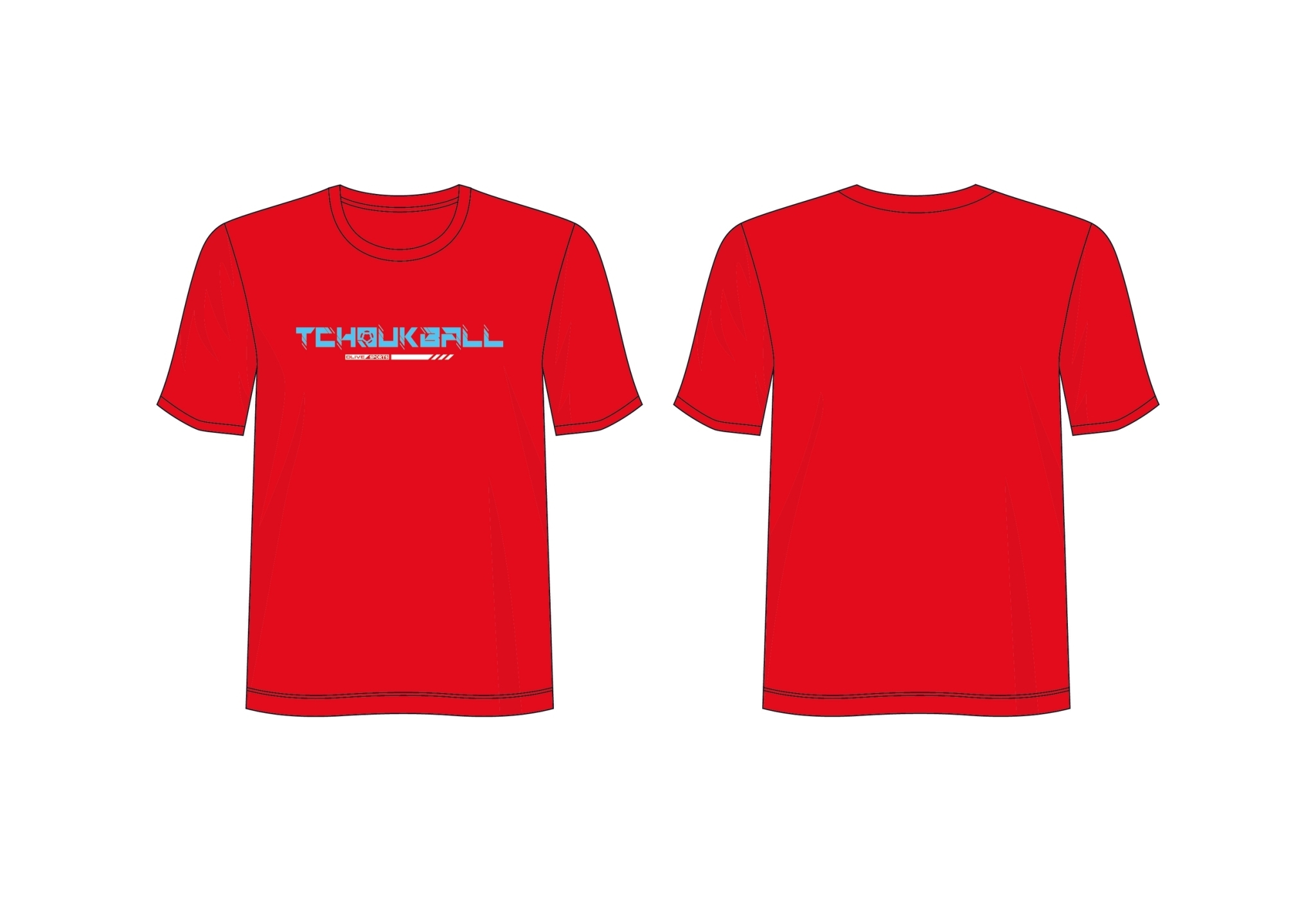 Tchoukball巧固球 - 排汗短T (共8色)