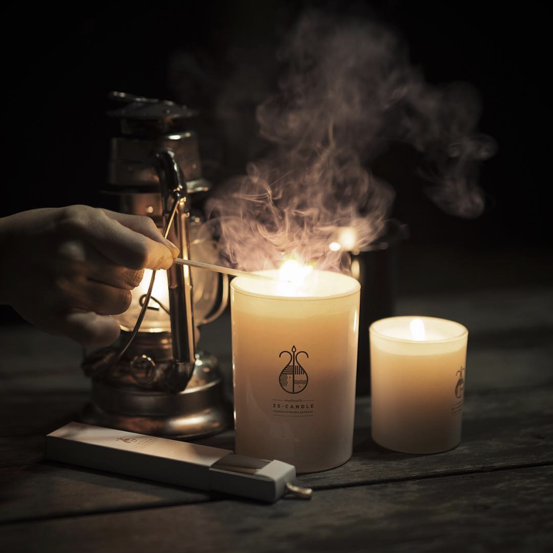 2S.Candle 蠟燭白色官方細節照