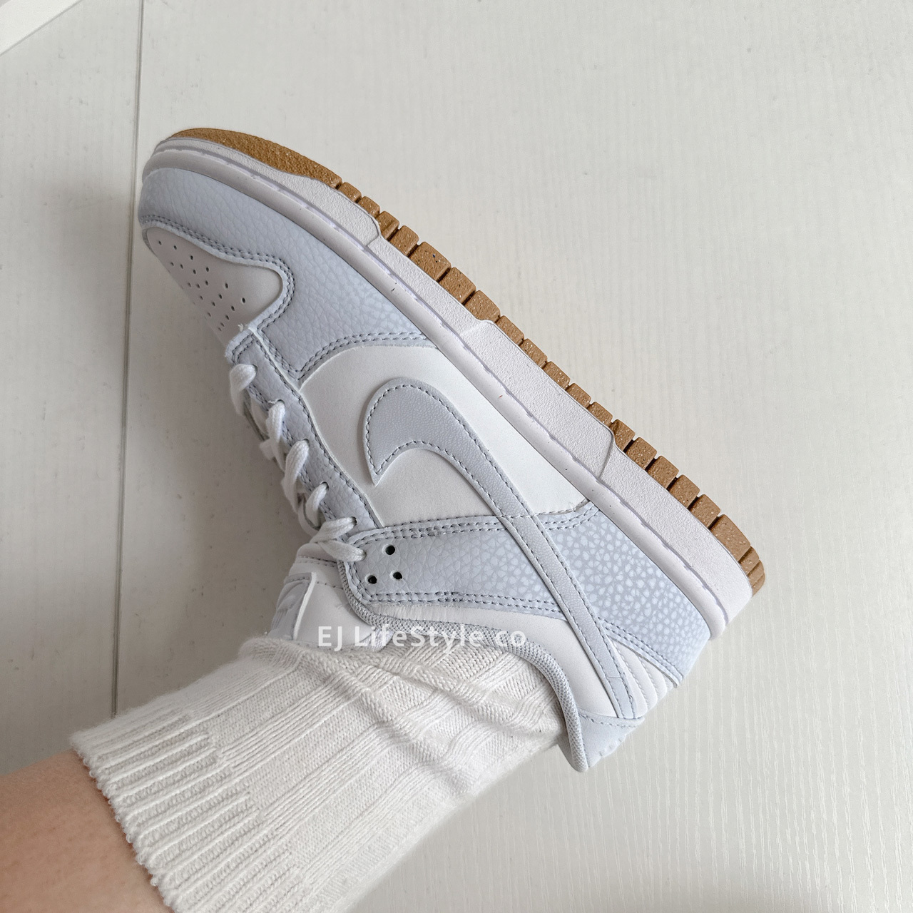 NIKE DUNK LOW 冰藍 焦糖底 淡藍色 女鞋 FN6345-100 / 現貨+調貨