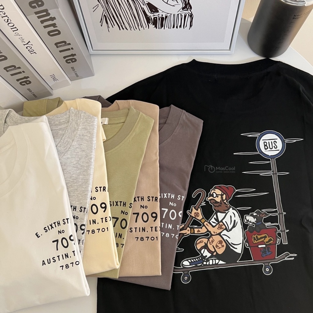 6140 老人與狗短袖