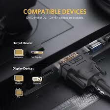 UGREEN - DVI 轉 DVI (24+1, 24+5 公公線) 連接線 高清連接線 支持1080P, 2K (1M - 3M)