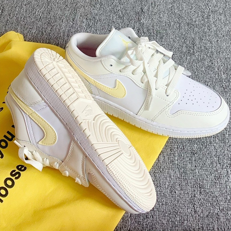 Air Jordan 1 Low GS "Zesty Lemon" 檸檬黃 大童 女鞋  FV8486-181