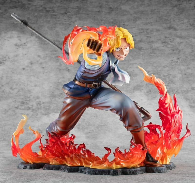 現貨 MEGAHOUSE P.O.P LIMITED EDITION One Piece 海賊王 薩波 火拳繼承