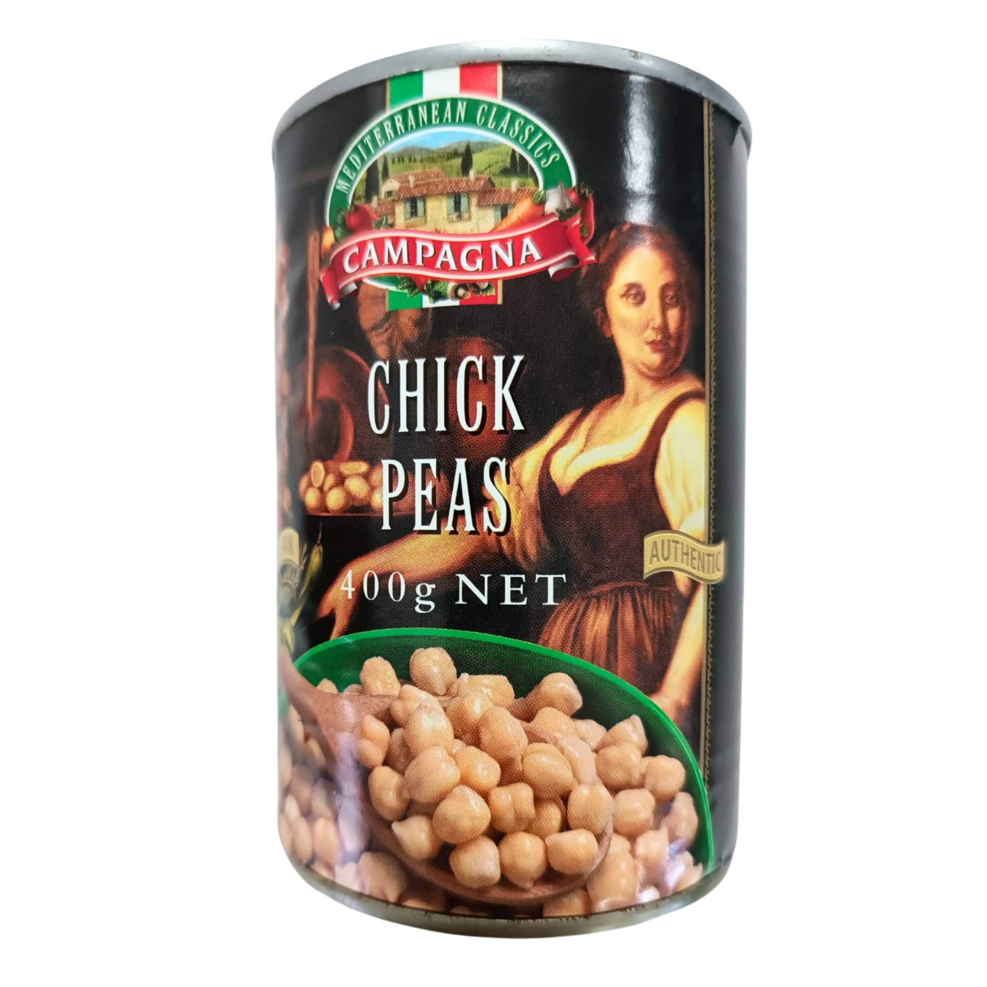 4罐意大利鷹嘴豆,雞心豆  Italy Campagna Chick Peas 4 x 400克 , 1.6千克 /組