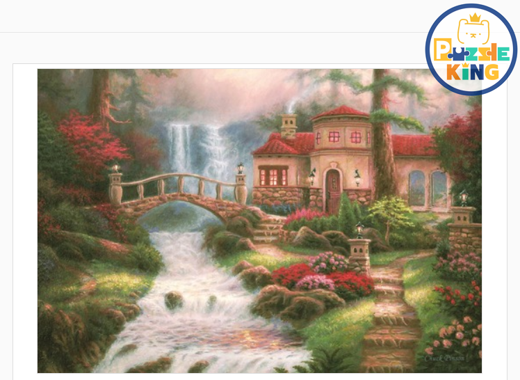 塞拉河瀑布 (畫布紋理) (世界最小) (絕版)