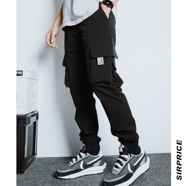 FIXXNER ORIGINAL 多口袋工裝束口褲 厚磅 彈力