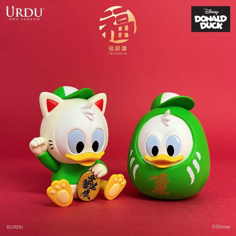 URDU 盲盒系列 - 福部屋招福 迪士尼系列 4 Scrooge McDuck叔叔、唐老鴨和他們調皮的侄子 (原盒8款)