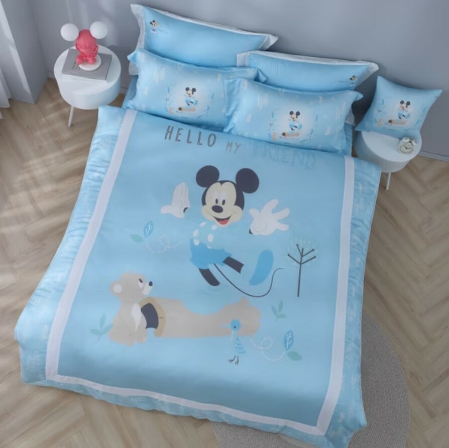 迪士尼床包兩用被組 | 萊賽爾天絲 | 迪士尼米奇野餐奇遇記