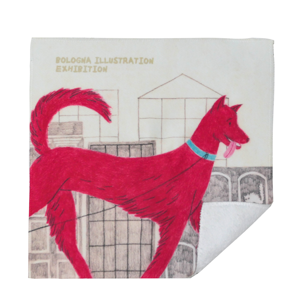 波隆那小方巾《貝諾(紅狗)》