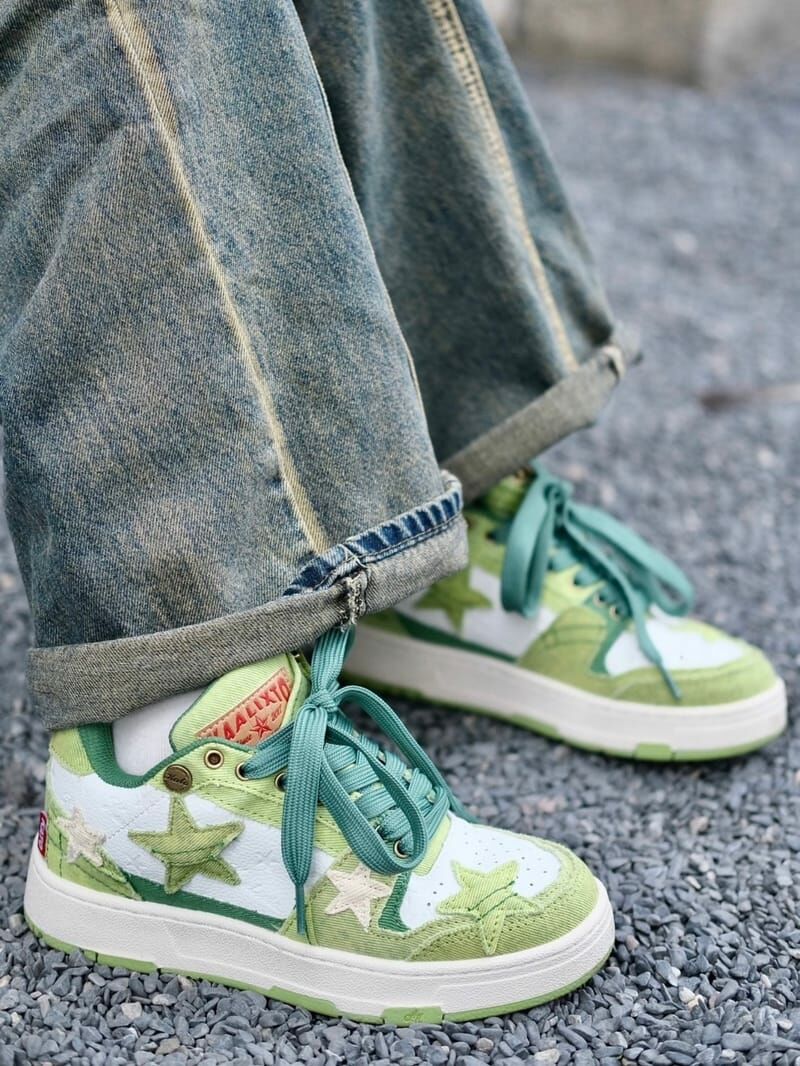 KAALIXTO UNCHAINED RIDERZ "AVOCADO” 酪梨牛仔 星星鞋