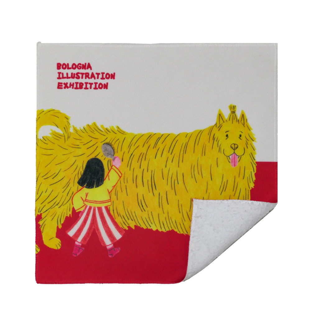 波隆那小方巾《貝諾(黃狗)》