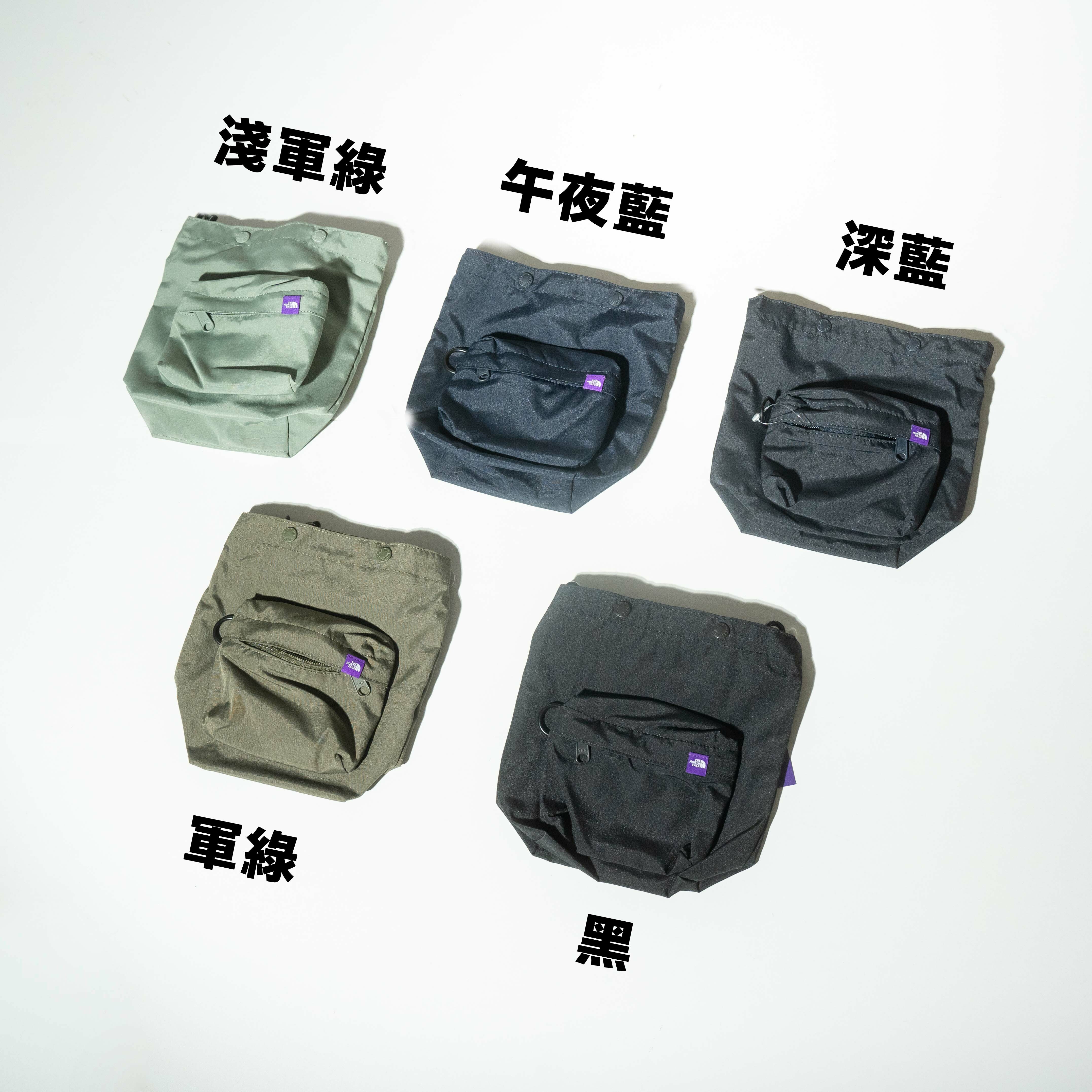 2024SS THE NORTH FACE LABEL 紫標 MOUNTAIN WIND MULTI BAG NN7358N 側背包 小包 3色 現貨