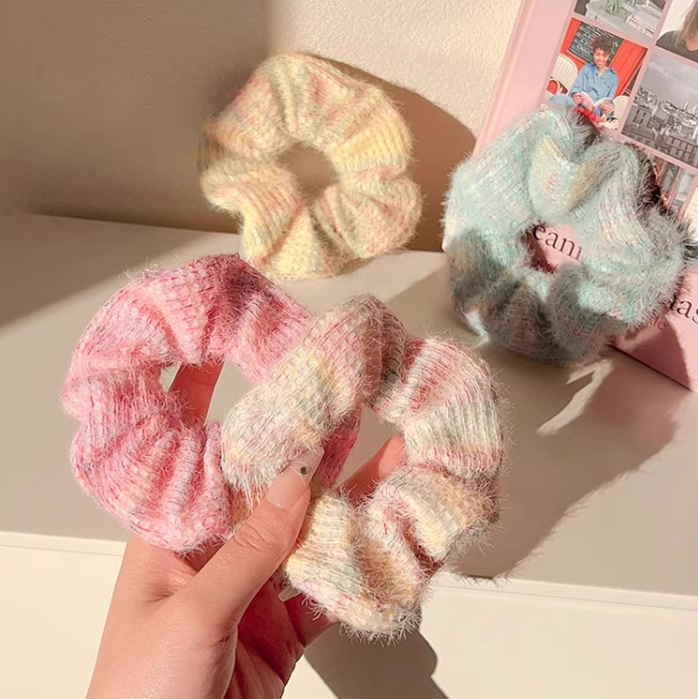 [3 FOR RM10] Sweet Gentle Plush Scrunchie