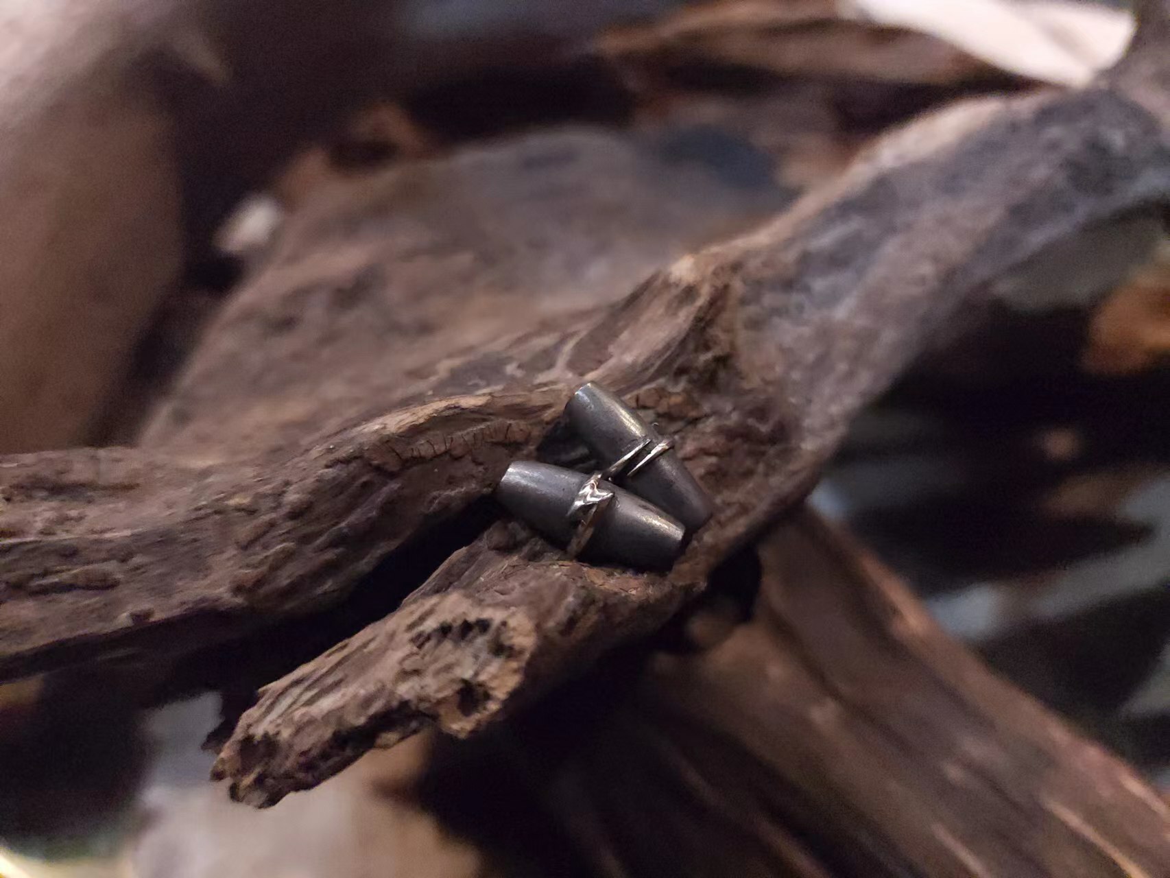 Black Venom Jewelry- Freedom & Prayer 純銀閃電銀管-S