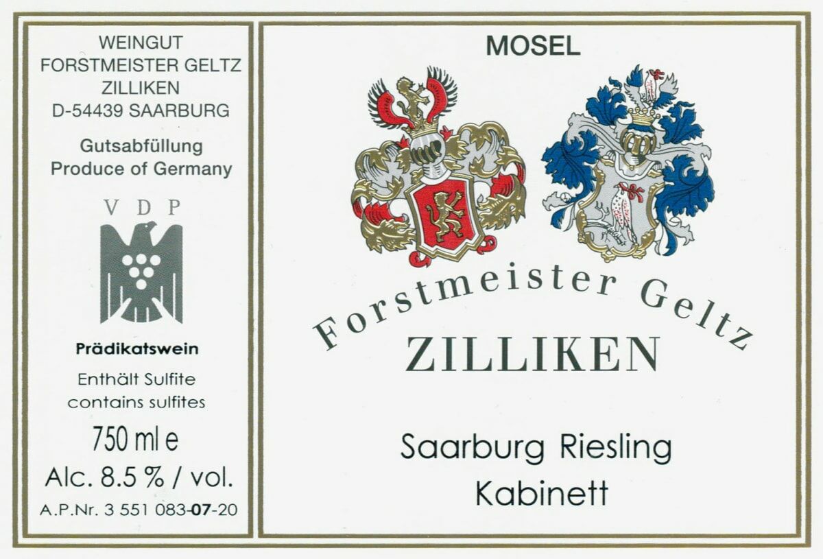 Weingut Zilliken Saarburger Rausch Kabinett 2021 (JS93)
