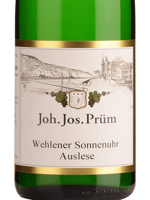 Joh. Jos. Prum Wehlener Sonnenuhr Riesling Auslese Goldkapsel (Gold Capsule) 2018 (RP97)