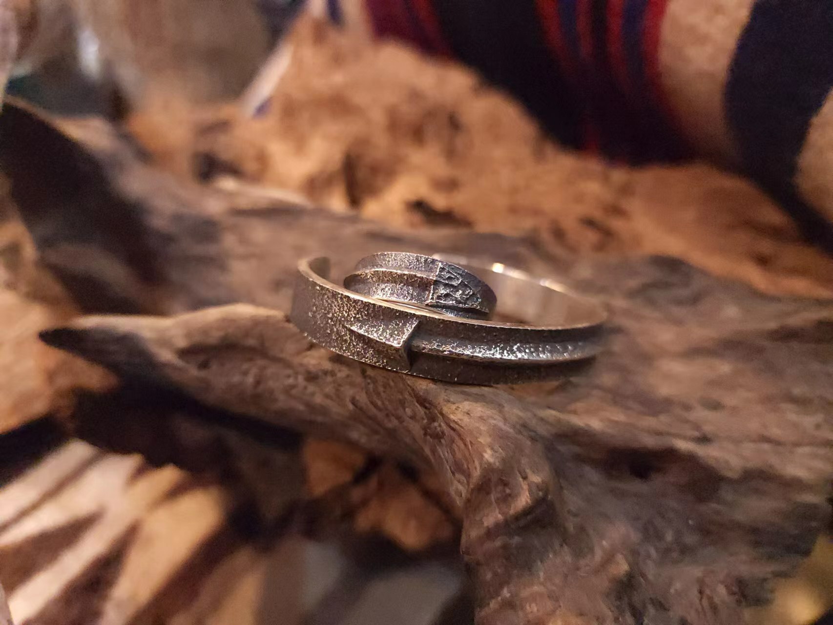 K.Yazzie -純銀弓箭細手環