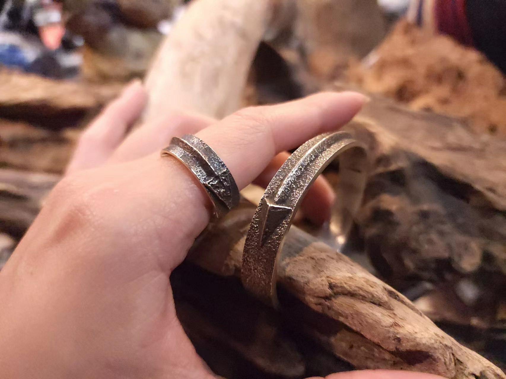 K.Yazzie -純銀弓箭戒指