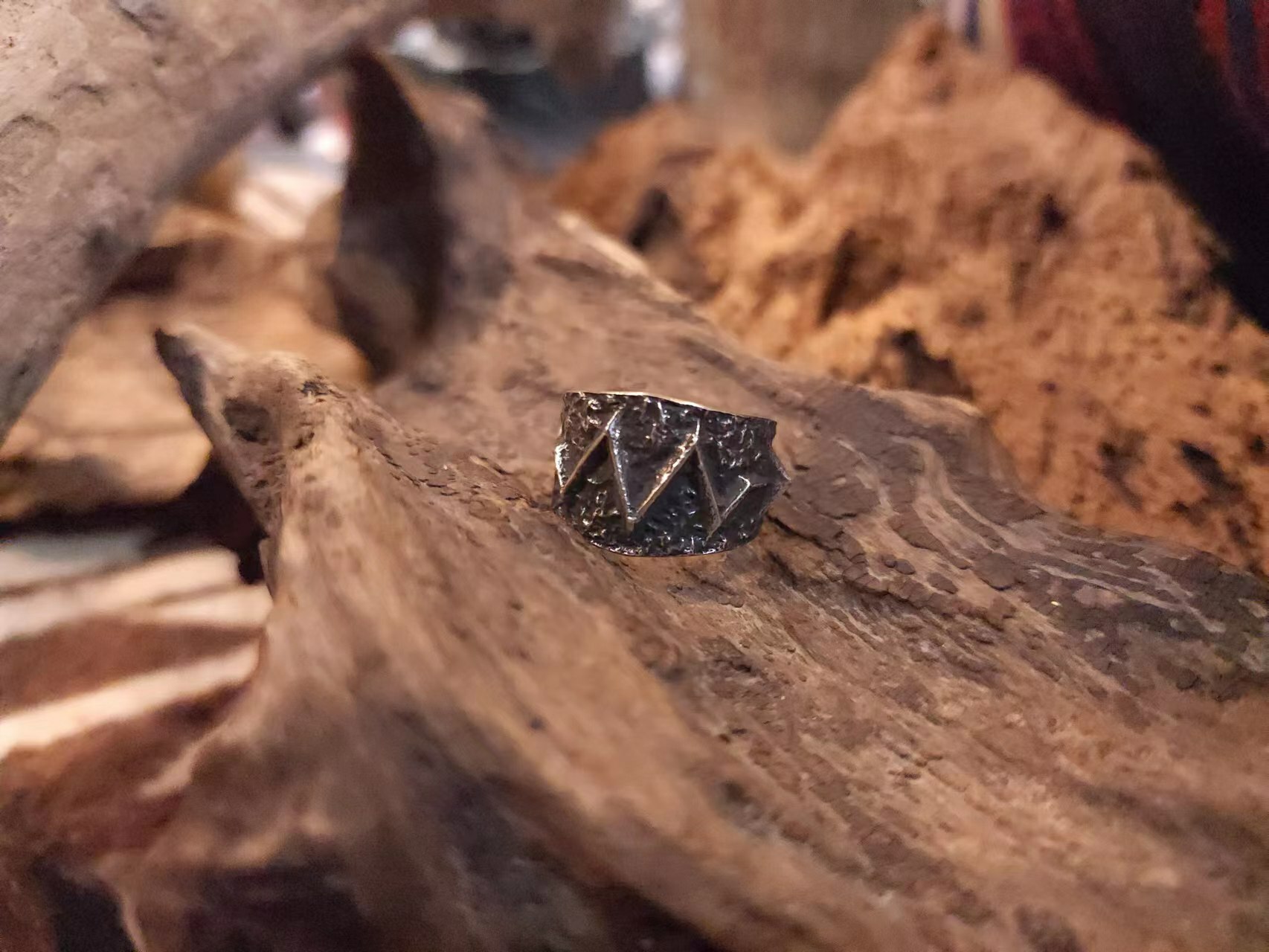 K.Yazzie -純銀戒指-富足