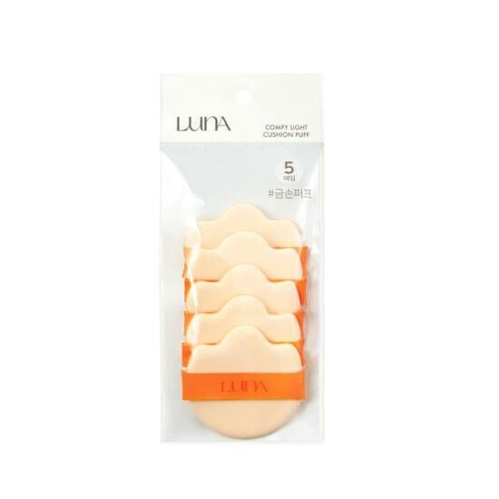 LUNA Comfy Light Cushion Puff [5PCS]