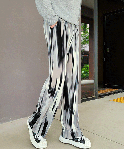 畢加索涼爽百褶褲