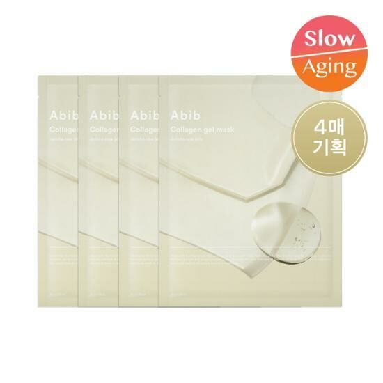 ABIB Collagen Gel Mask - Jericho Rose Jelly [4PCS] [Olive Young Planning Set]