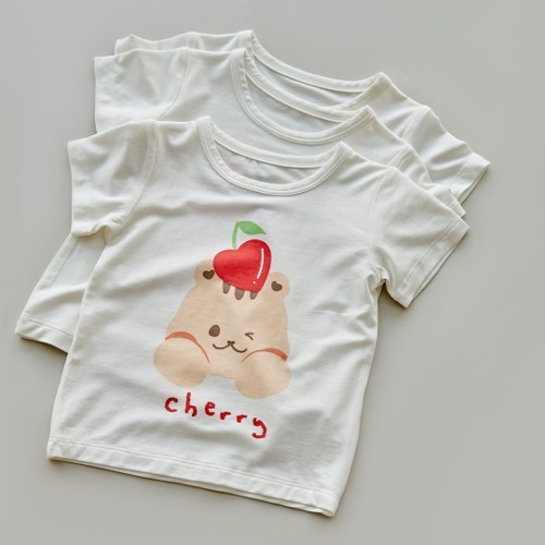 24S/S🌞Summer冰果汁系列-絲滑超彈性莫代爾短袖T恤