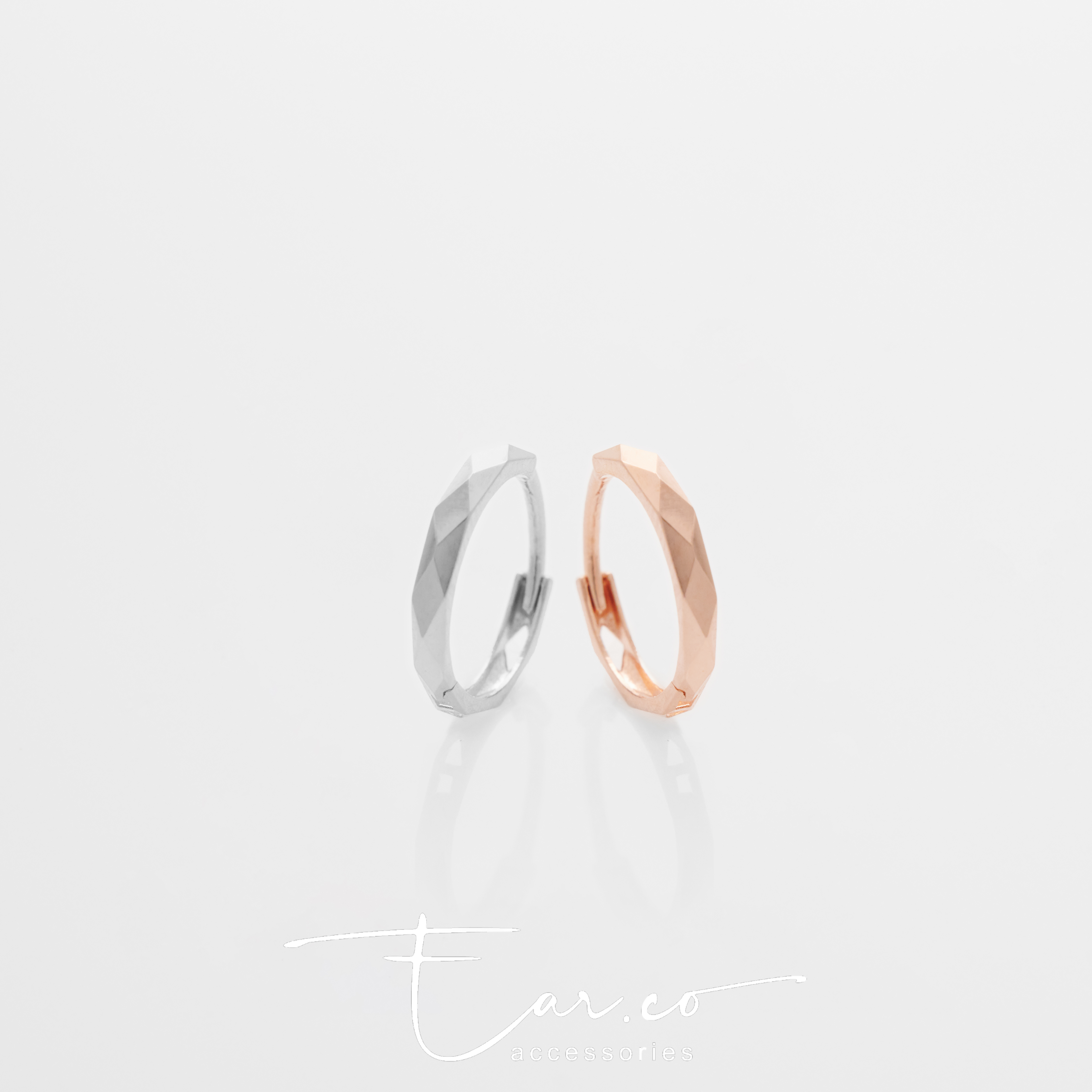 H11 Hoop (單隻) - 14K SOLID GOLD