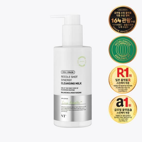VT Reedle Shot Synergy Cleansing Milk 200ml