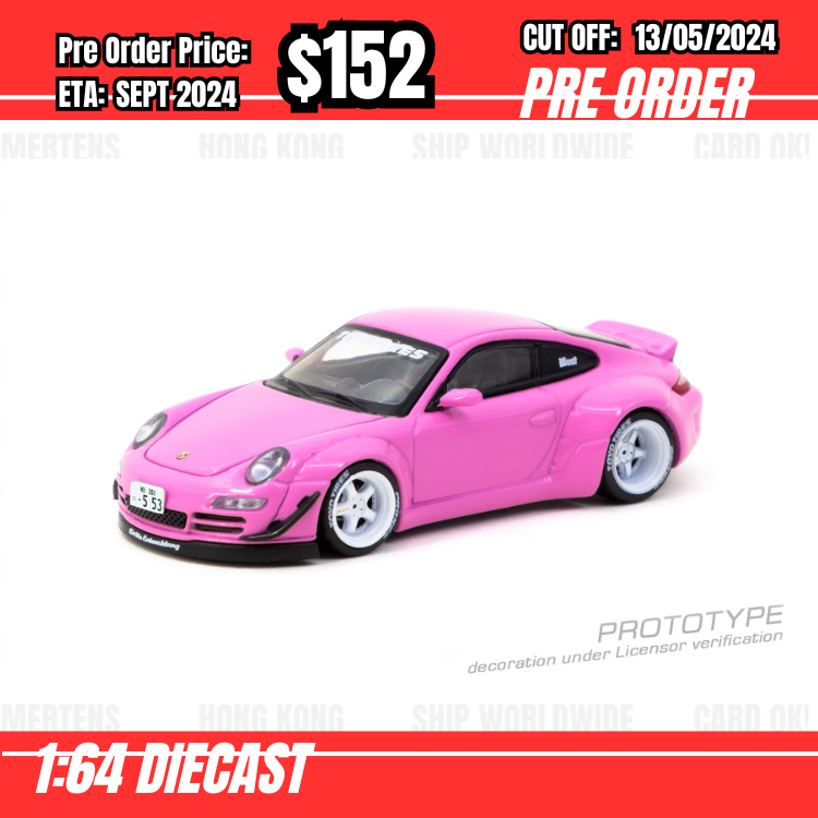 PO-$152 * Tarmac * 1:64 RWB 997 Pink [OD01/05]