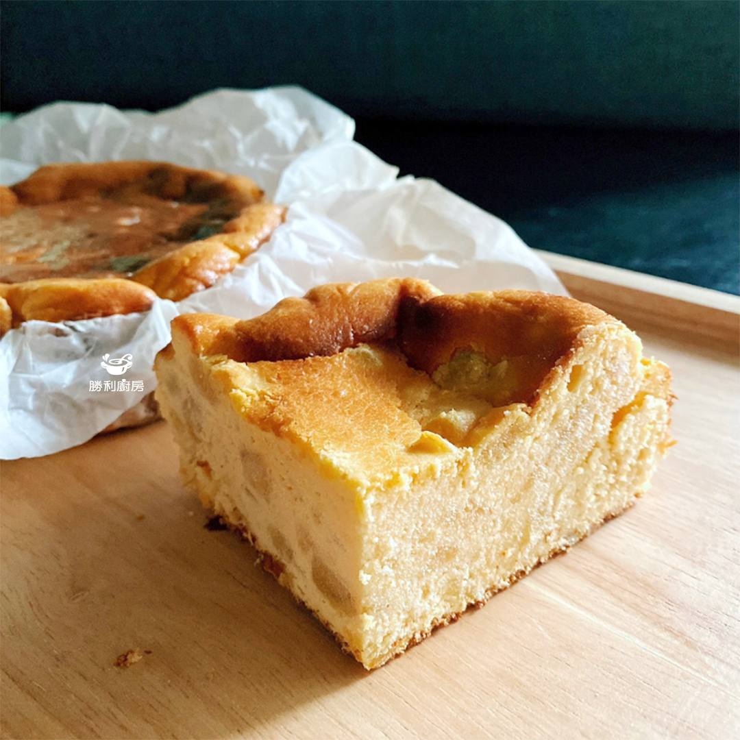 巴斯克乳酪蛋糕-地瓜口味切片