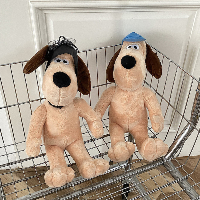 《42865》"大隻"掌門狗阿高抱抱玩偶/42cm