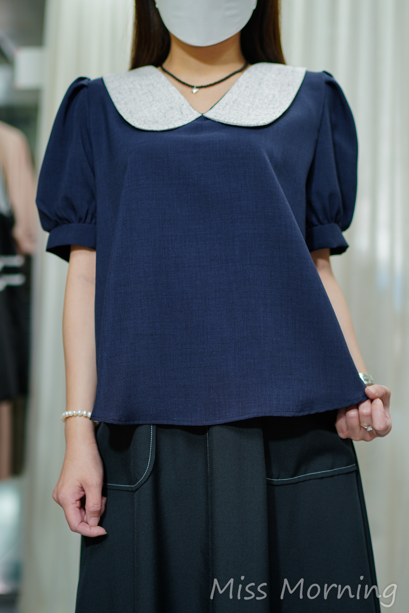 反領款上衣(13875)