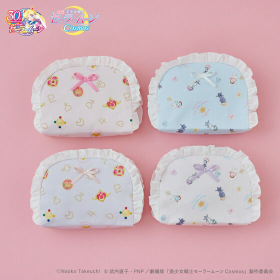 Pbandai 預訂2024/7月 劇場版「美少女戦士セーラームーンCosmos」×RoseMarie seoirコラボレーション　ホリデーポーチ(全2種)