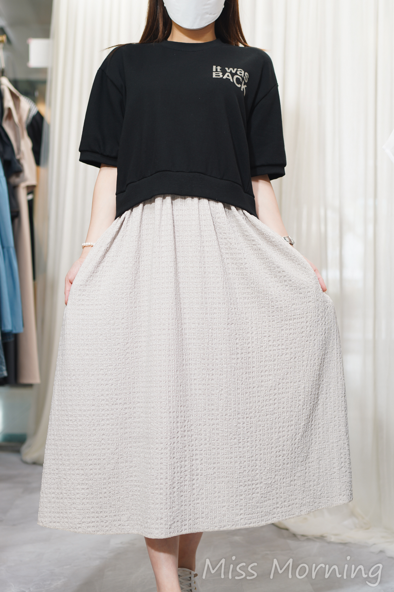 假兩件款連身裙(13876)