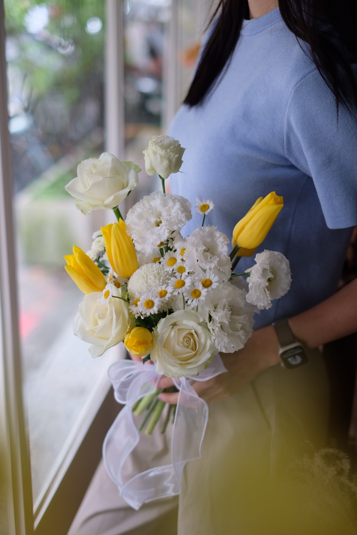 檸檬氣泡｜鬱金香捧花