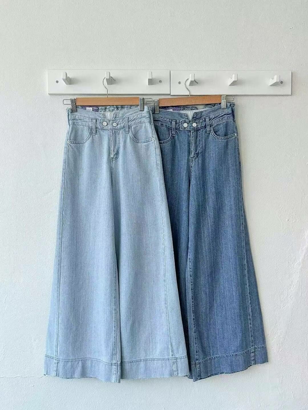 OE2169 褲腳車線牛仔褲